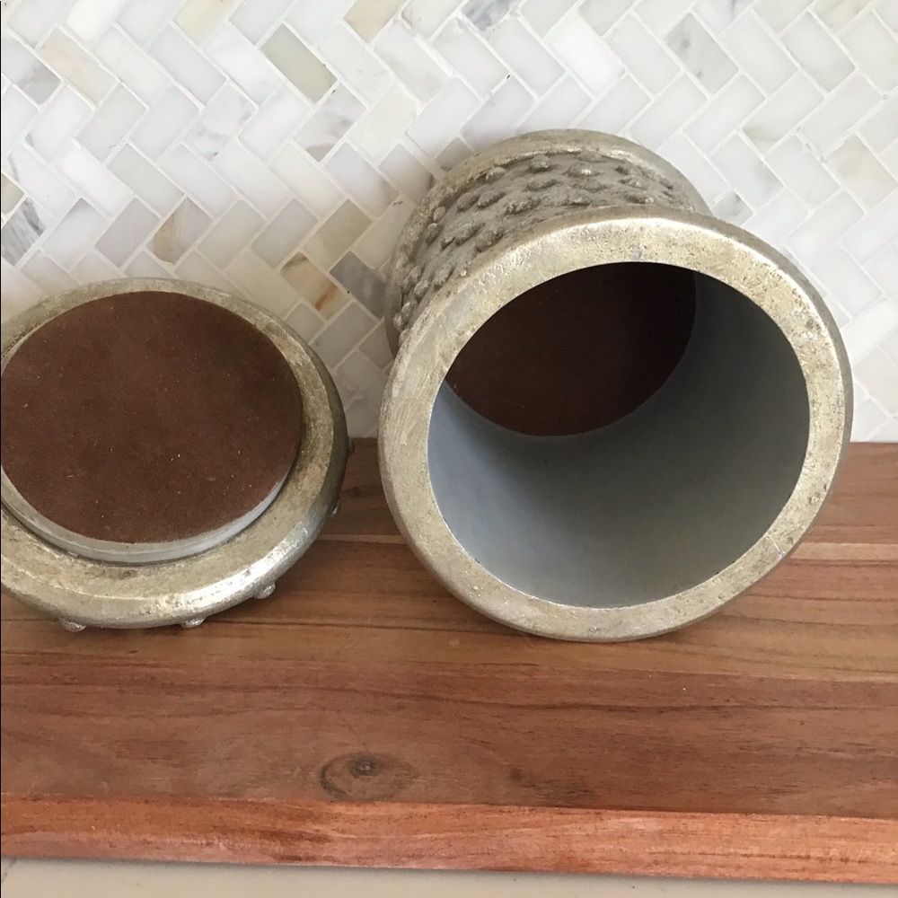 Decorative Jar With Lid - Picture 2 of 3